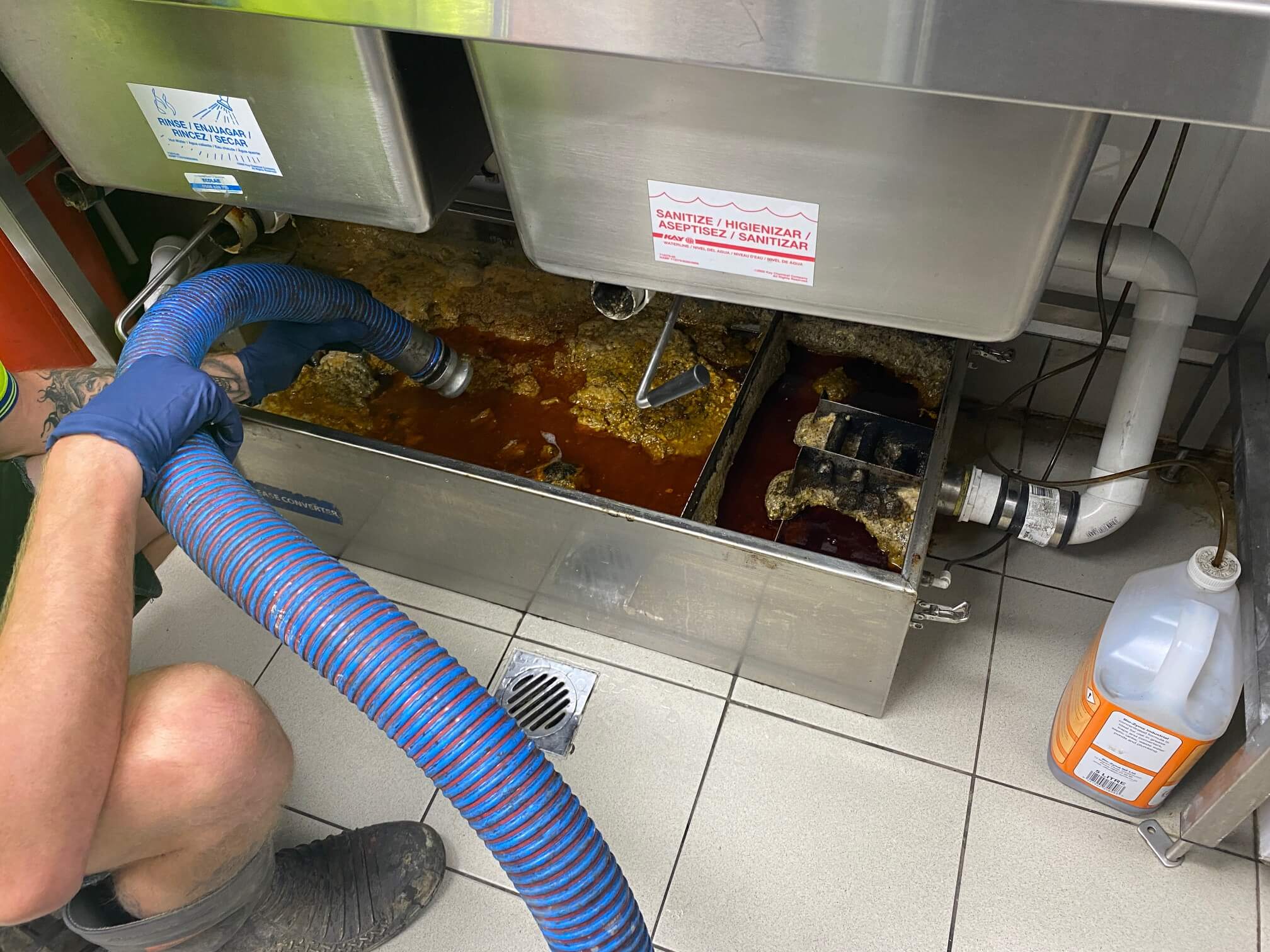 Grease Trap Cleaning in San Juan